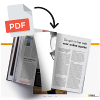 Werken met een flip PDF